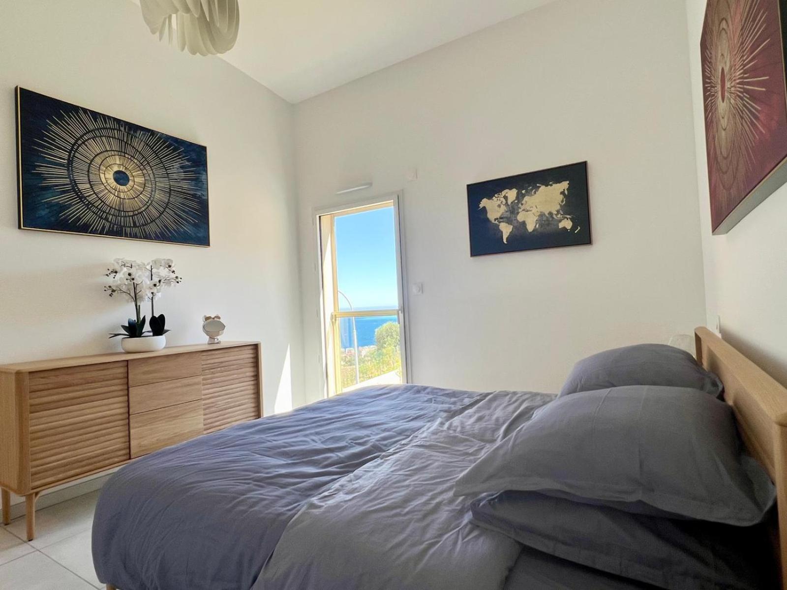Panoramic Sea View Appartment Blue Pearl Nice Exterior photo